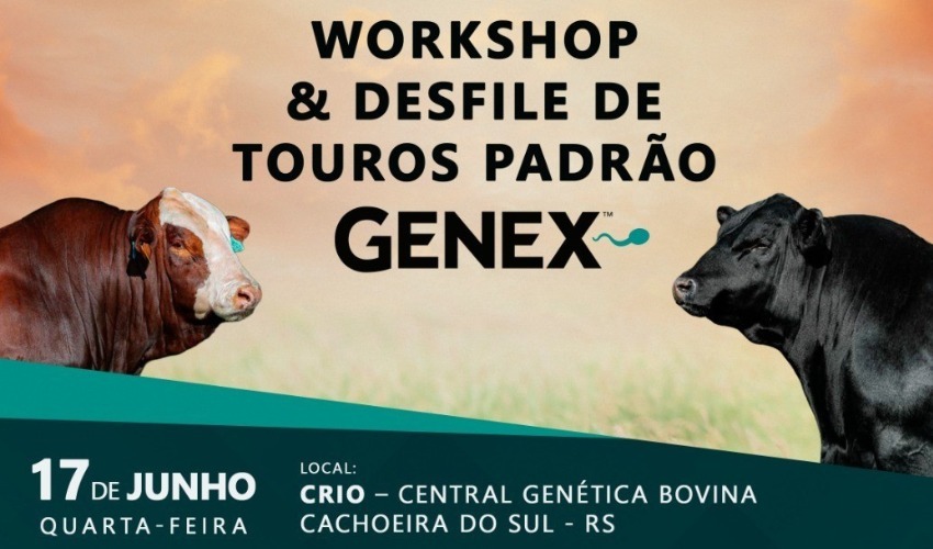 Workshop e Desfile de Touros Padrão GENEX 